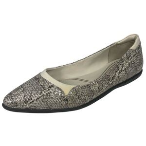 Cole Haan Grand Ambition Skimmer Flats Shoes Womens 9 B Snake Viper Pointed